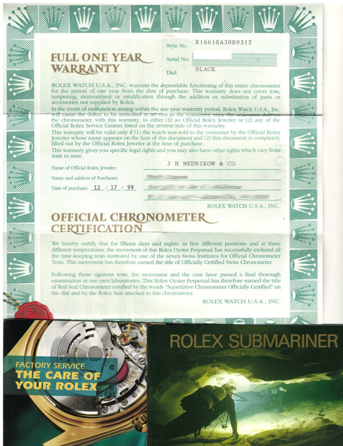 Rolex Submariner 16610 Image 3